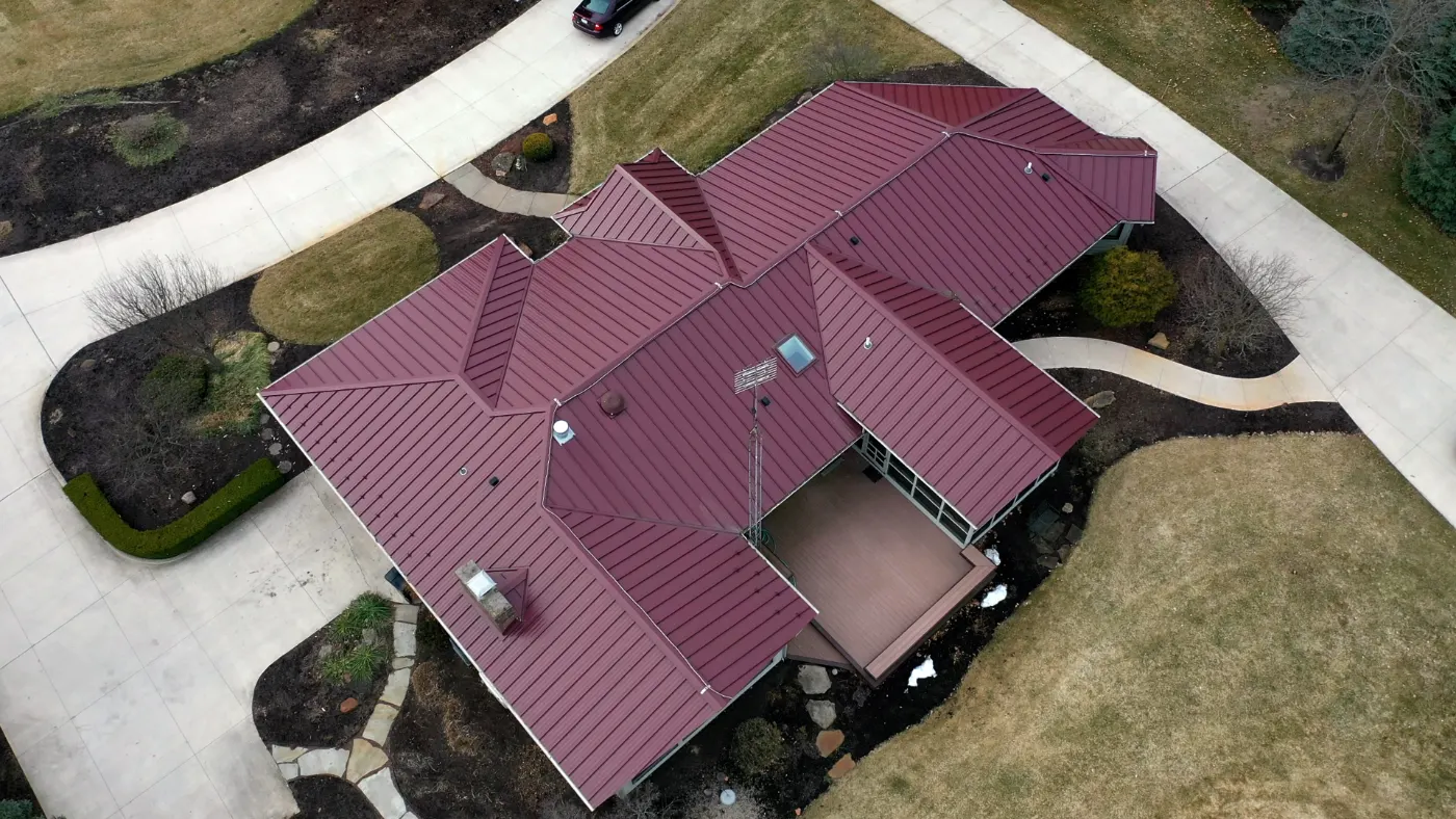 Tarping and dry-in on a Anson commercial roof